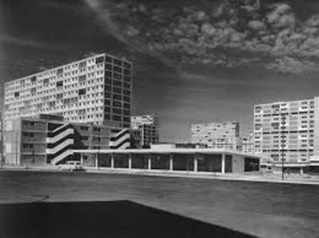 la urbanización Dos de Diciembre (hoy 23 de enero)