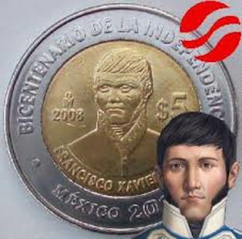 Mina es fusilado en el cerro del Bellaco