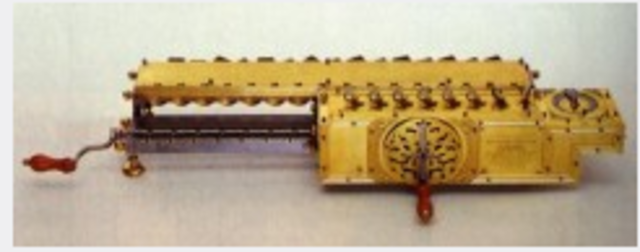 MAQUINA DE MULTIPLICAR DE LEIBNIZ