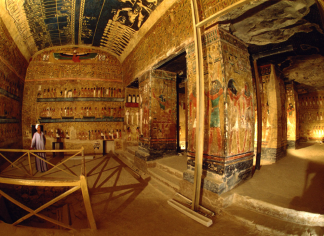 Wine and Egyptian Tombs (3,150 BCE)