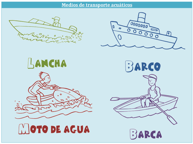 Transporte acuatico