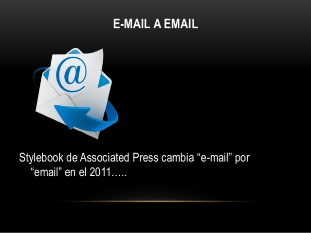 Cambia e-mail por email