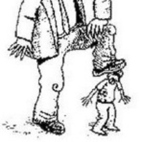 "hombre en menor escala"