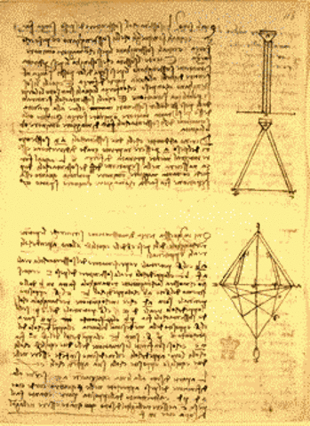 Hipertexto com Leonardo da Vinci