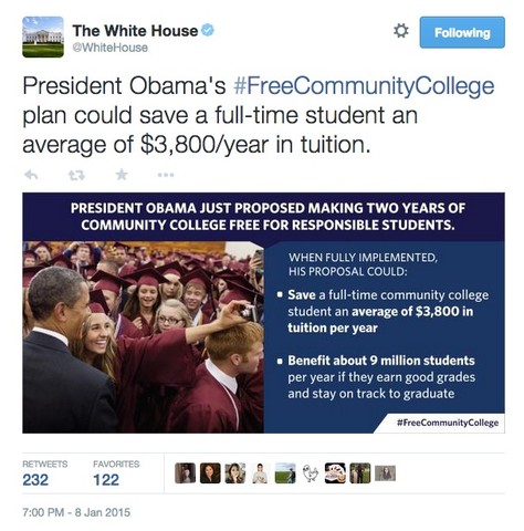 Free Community College for all students