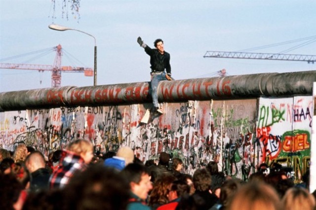 Tearing Down of the Berlin Wall