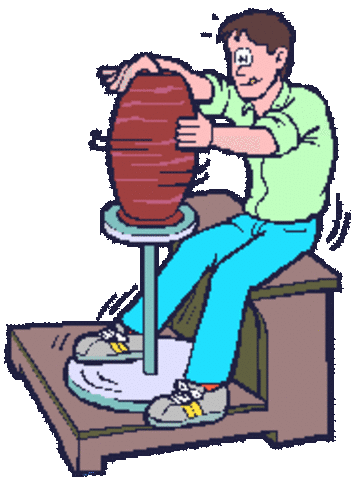 Trabajos de cerámica, alfarería y vidriería