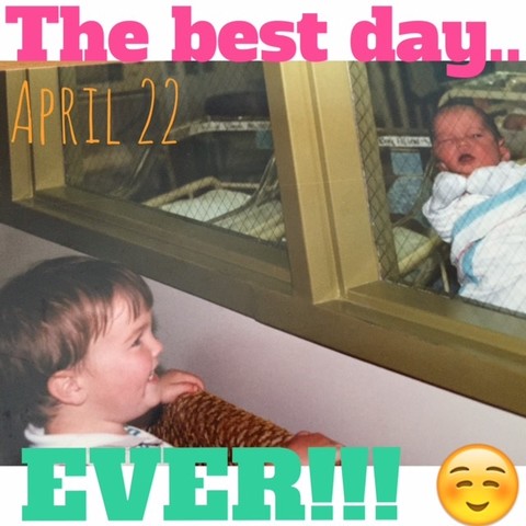 Earth Day is my Birthday!