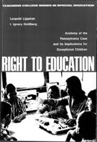 Pennsylvania Association for Retarded Citizens (PARC) v. Commonwealth of Pennsylvania