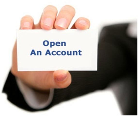 Open and manage a bank account