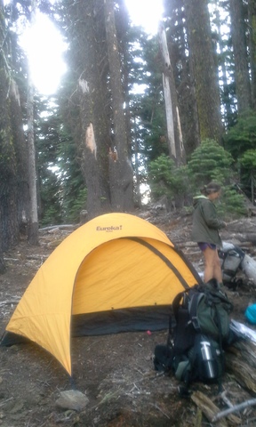 Begin PCT backpacking