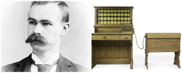 A finales del siglo XIX, se llevó a cabo la idea de almacenar datos sobre tarjetas perforadas, mediante la construcción de una «máquina paraclasificar» (una tabuladora).