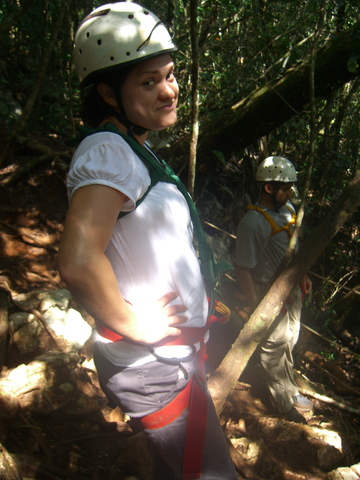 Santiago Completed 30 Random Things including overcoming her fear of heights