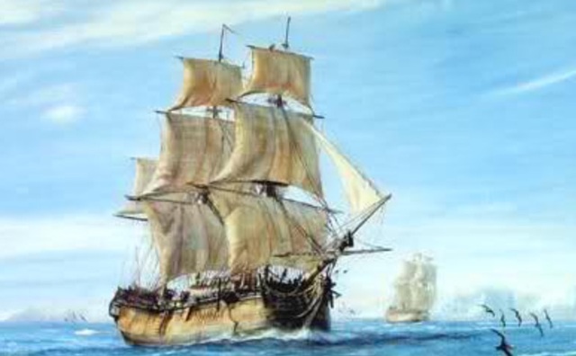 James Cook crosses into the Antarctic Circle