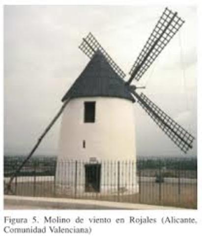 Molino hibraulico de viento