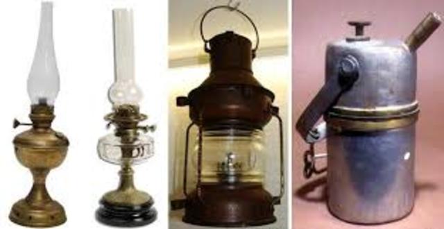 Lámparas de petroleo