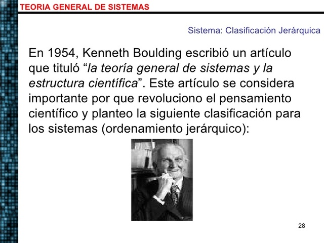 LA TEORÍA GENERAL DE SISTEMAS Y LA ESTRUCTURA CIENTÍFICA
