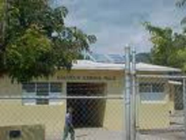 I went to school to my first time in my life.