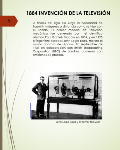 INVENCÓN DE LA TELEVISIÓN