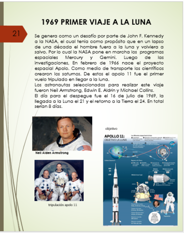 PRIMER VIAJE A LA LUNA