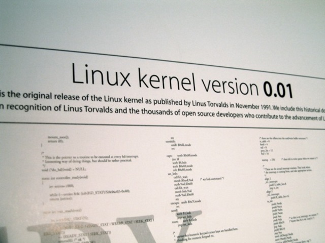 versión 0.01 de Linux