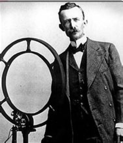 The first wireless telephone