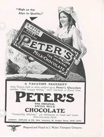 DE CHOCOLATES PETER'S CAILLER, KOHLER SWISS COMPANY A NESTLE