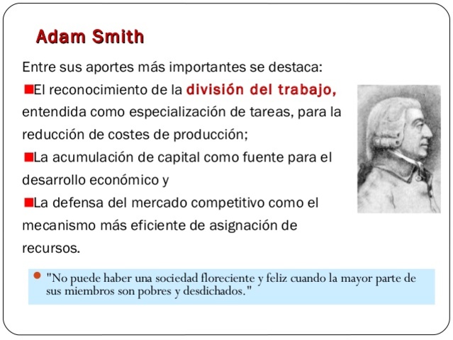 Administración Científica "Adam Smith"