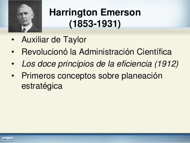 Harrington Emerson,