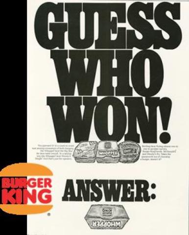 LA GUERRA DE LAS HAMBURGUESAS