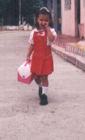 Mi Primer dia de colegio.