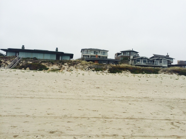 I learned how to ride my bike at my beach house in California.