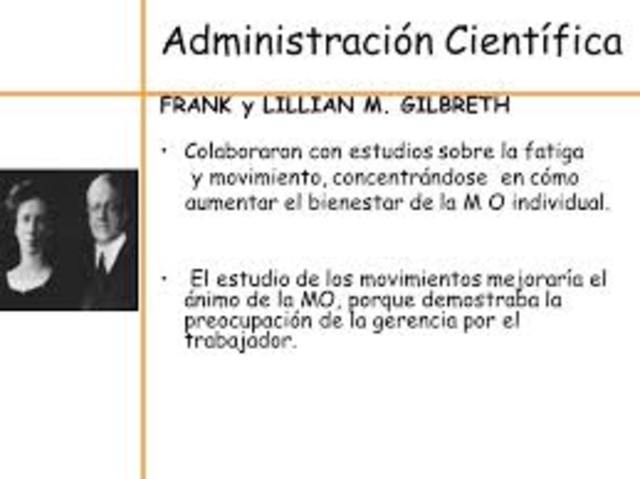 Frank y Lillian Gilbreth