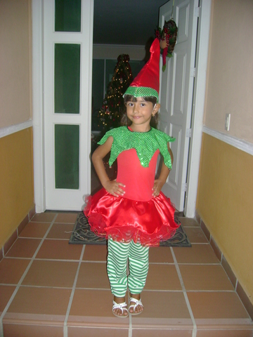 Mi primera presentacion en Navidad