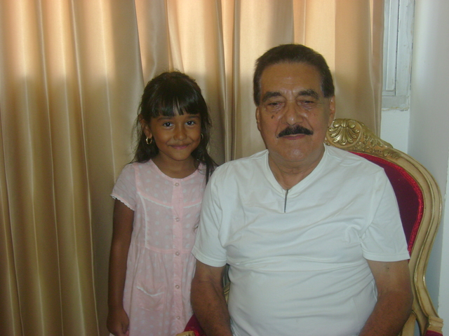 Visitando a mi abuelo