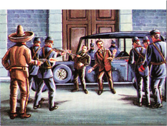 Madero y Pinosuarez son asesinados