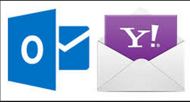 Microsoft Outlook y Yahoo!