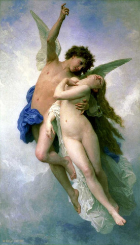 Apuleius writes Cupid and Psyche