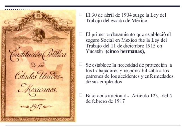 Ley de Accidentes de Trabajo del Estado de México de 1904