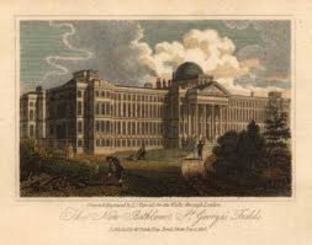 Primer Hospital Psiquiátrico en EEUU