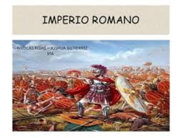 Inicio del Imperio. (27 a.c)