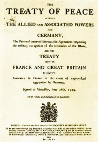 Tratado de Versalles 1919