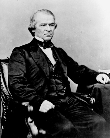 Impeached Andrew Johnson