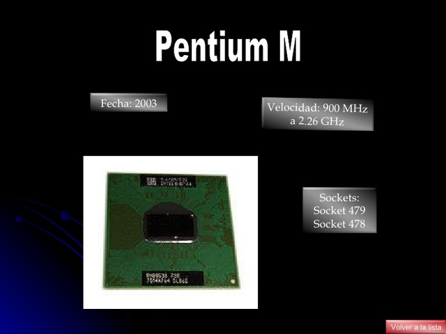 El Pentium M