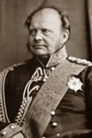 King Friedrich IV replaced