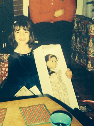 Reading American Girl Doll Books with My Mom