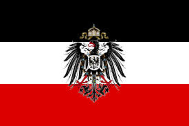 German Empire declared