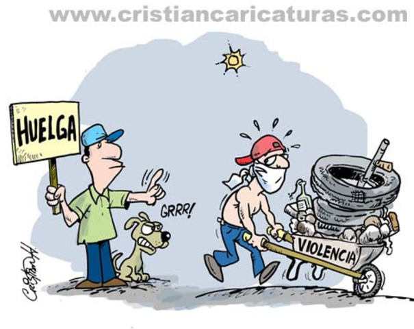 Huelga de mineros en Cananea.