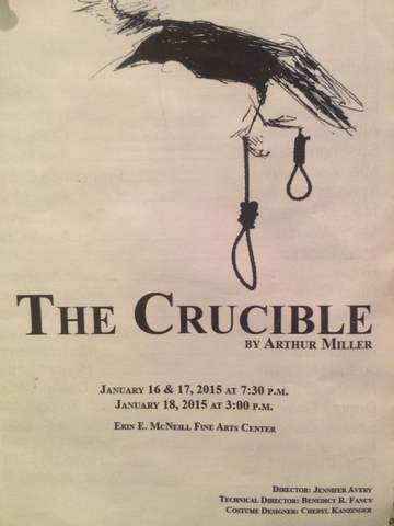 The Crucible opening night