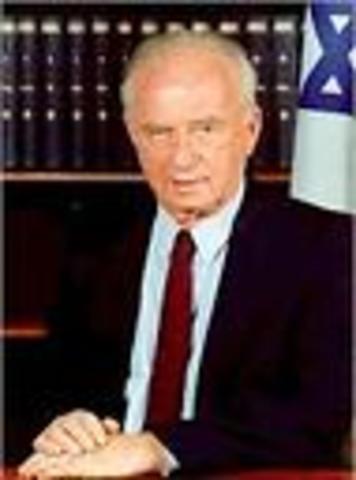 Yitzhak Rabin, prime minister of Israel, is assassinated